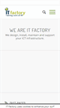 Mobile Screenshot of itfactory.be