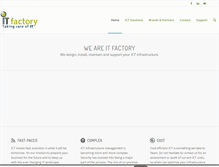 Tablet Screenshot of itfactory.be