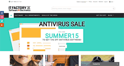 Desktop Screenshot of itfactory.ca